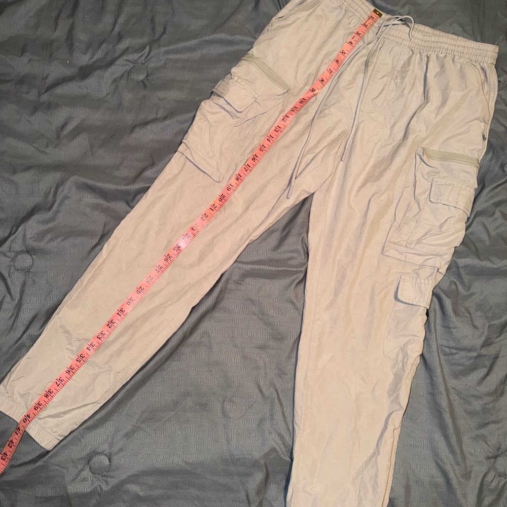 Men's Lightweight Gray Cargo Pants